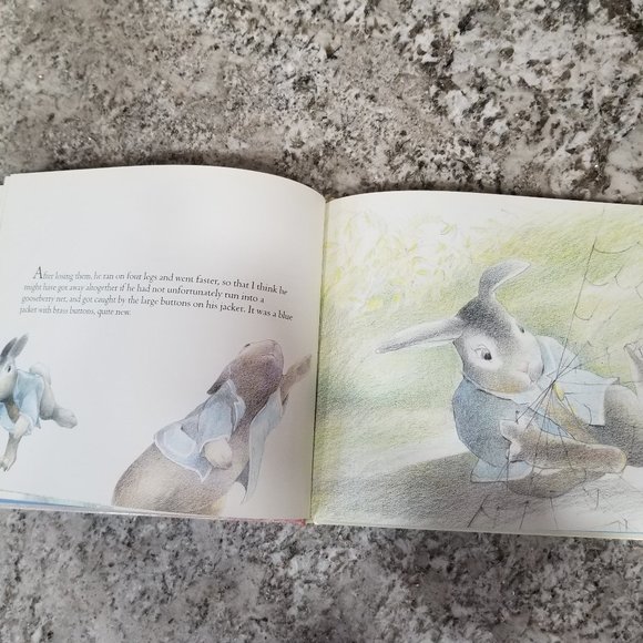 The Tale of Peter Rabbit Picture Book Beatrix Potter - Picture 4 of 5